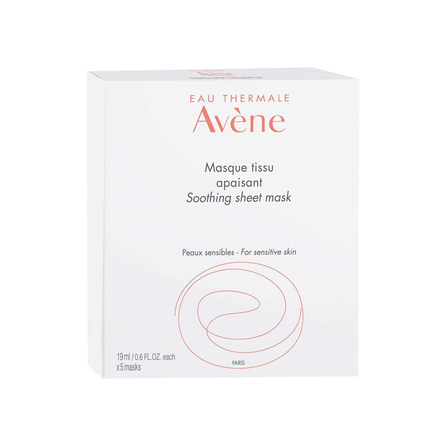 Avène Soothing Sheet Mask Size variant: 5 treatments main image.