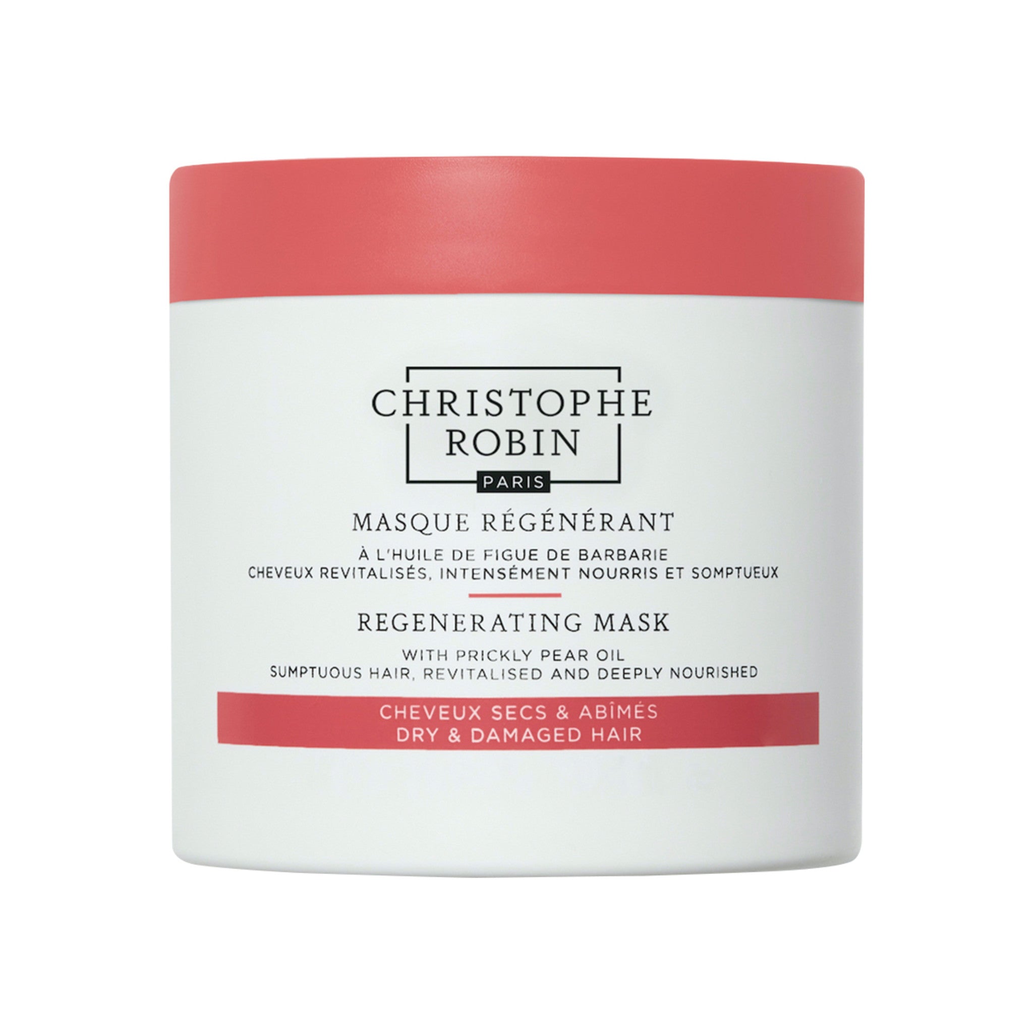 Christophe Robin Regenerating Mask With Rare Prickly Pear Seed Oil Size variant: 8.4 fl oz main image.