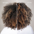 Virtue Curl Shampoo Size variant: 8 oz | 240 ml before and after image .
