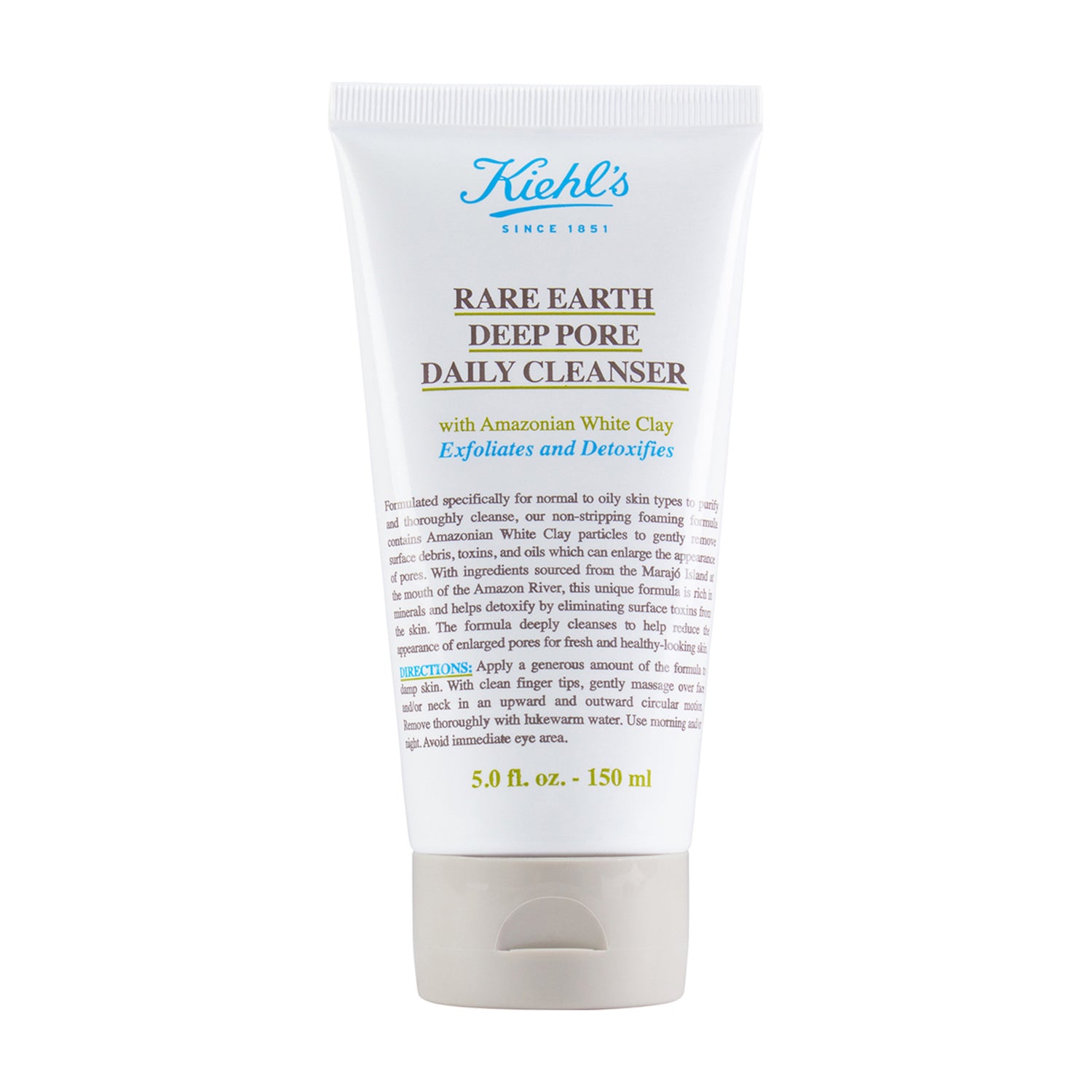 Kiehl's Since 1851 Rare Earth Deep Pore Daily Cleanser main image.